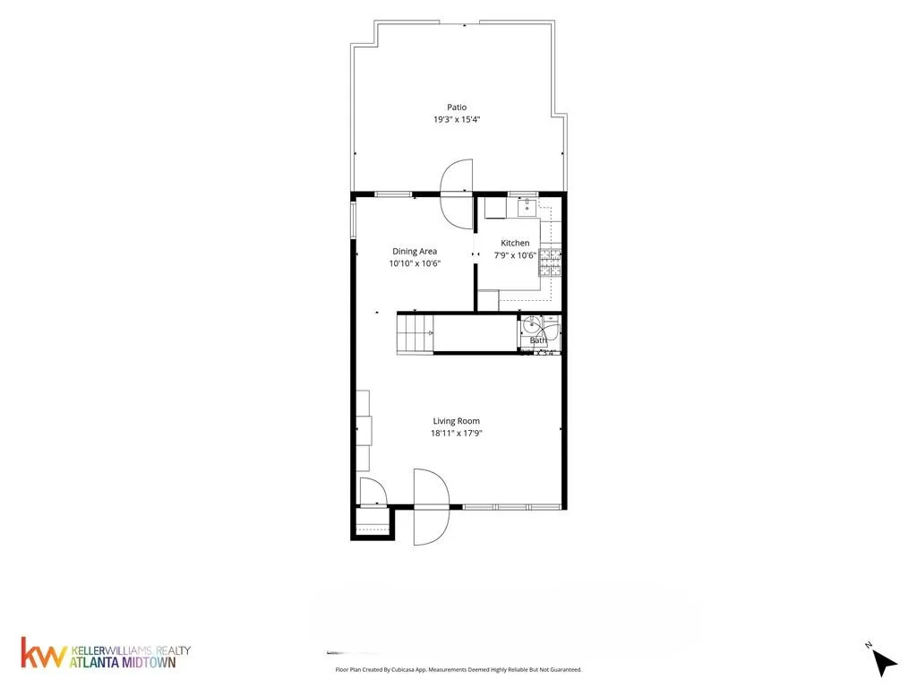 327 Lakemoore Drive Unit B, Atlanta, Georgia 30342, 2 Bedrooms Bedrooms, 0 ,1 BathroomBathrooms,Residential,Sold,327 Lakemoore Drive Unit B,7781186