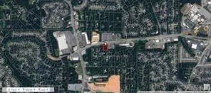 Satellite Image. Aerial view of the property and its surrounding area