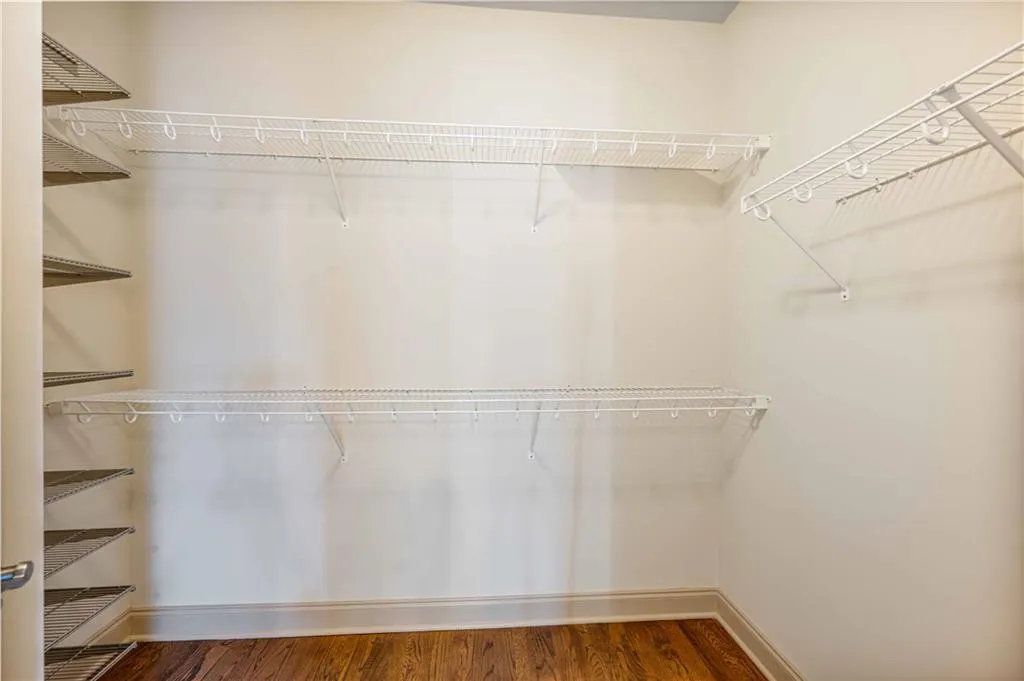 One of 2 walk-in closets in the primary suite!