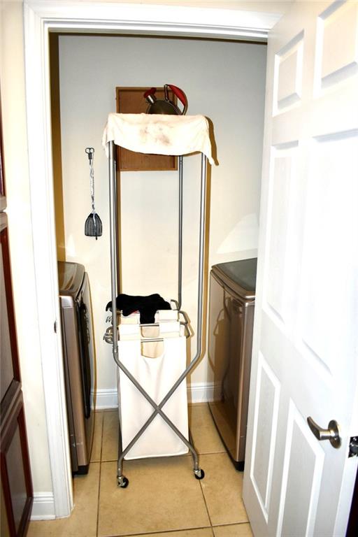 Next to kitchen