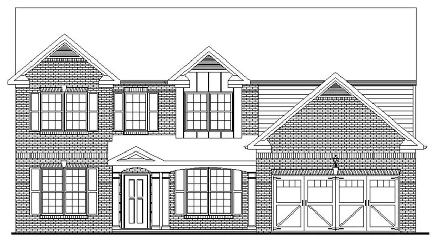 Kensington D front elevation