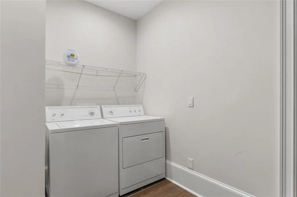 Upstairs laundry room- can be dedicated to the in-law suite or not.
