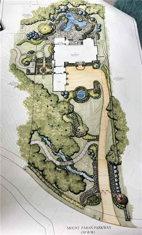 1.3 Acres, adjacent lot is available.