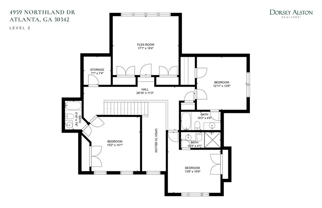 4959 Northland Drive, Sandy Springs, Georgia 30342, 6 Bedrooms Bedrooms, ,6 BathroomsBathrooms,Residential,Sold,4959 Northland Drive,7096293