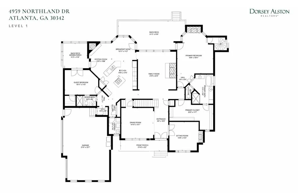 4959 Northland Drive, Sandy Springs, Georgia 30342, 6 Bedrooms Bedrooms, ,6 BathroomsBathrooms,Residential,Sold,4959 Northland Drive,7096293