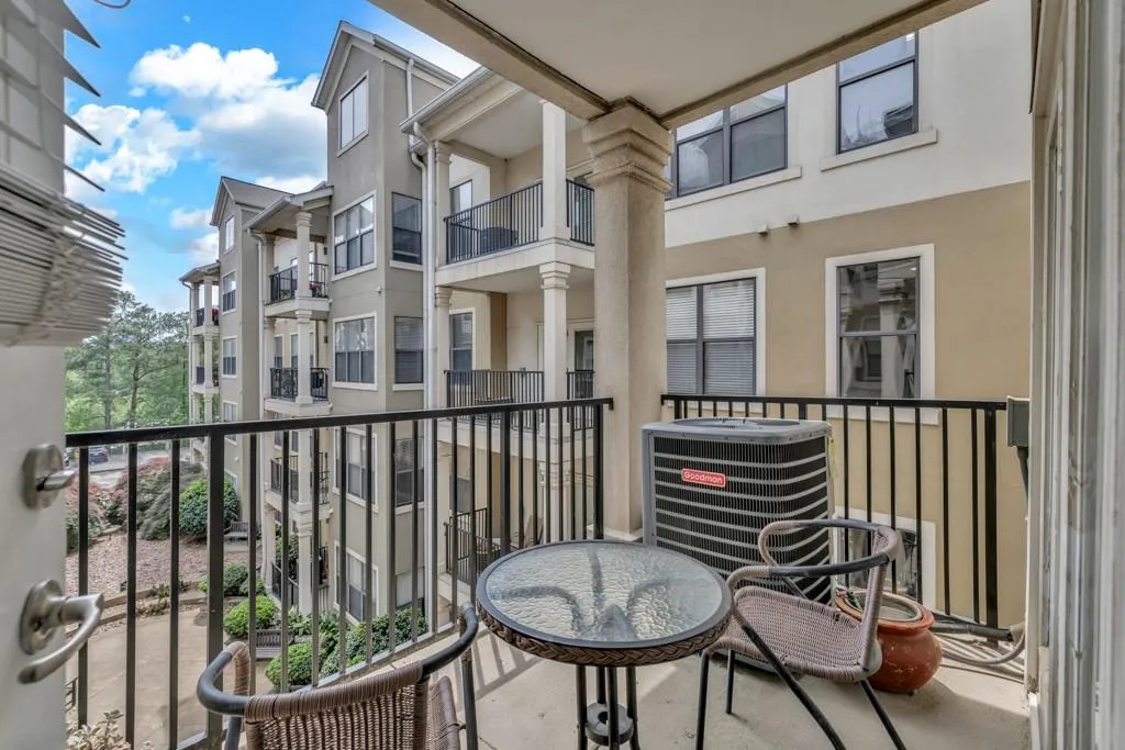 Beautiful view from your private balcony!