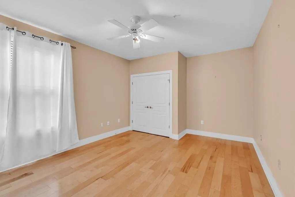 Roommate floor plan offers privacy!