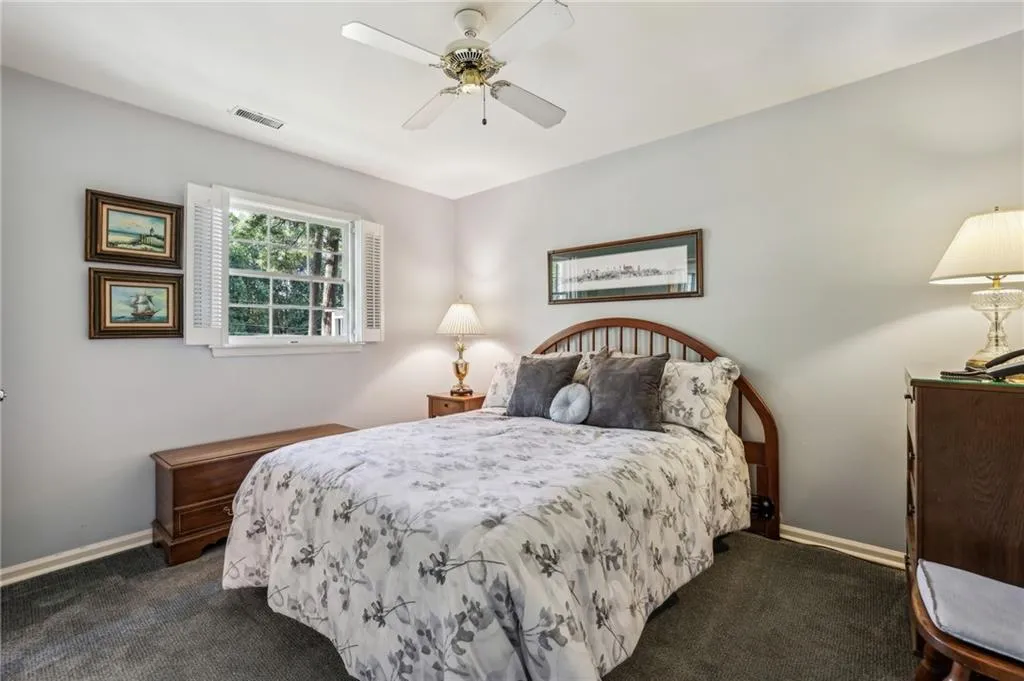 Bedroom on lower level