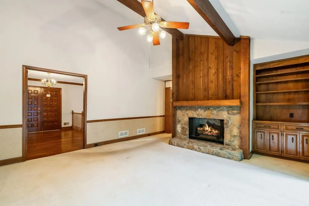The Fireside Family Room Is Located Off The Entrance Foyer!