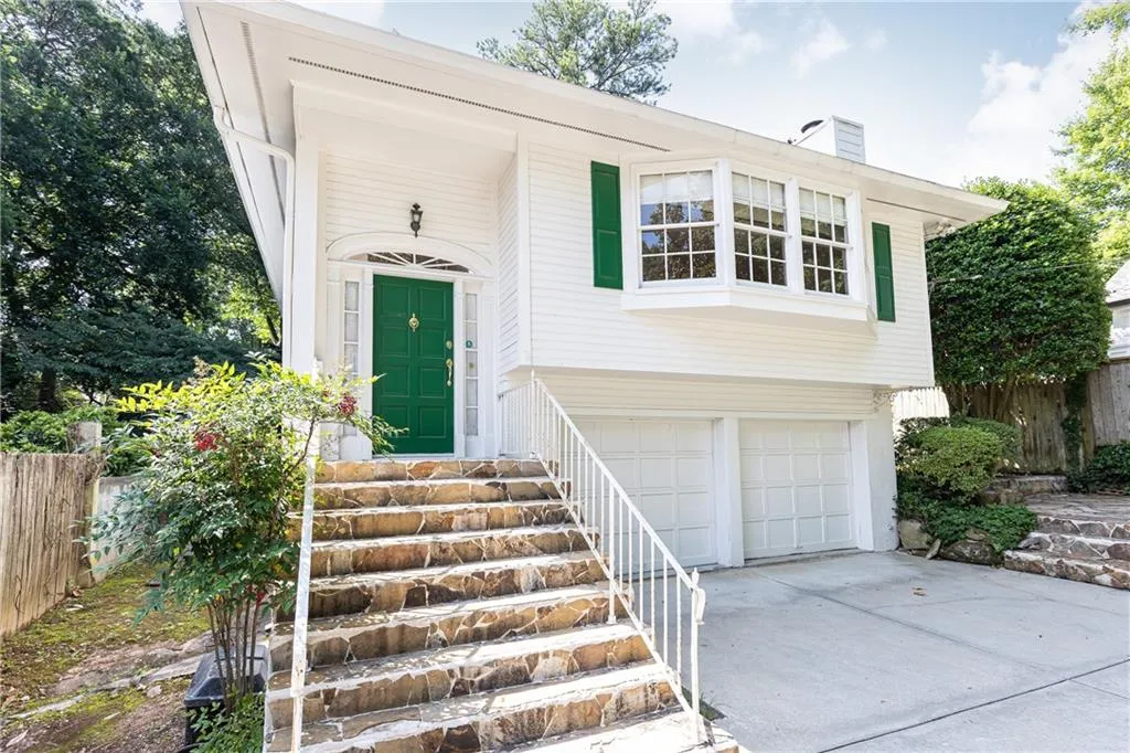 Stairs Leading to Front Door