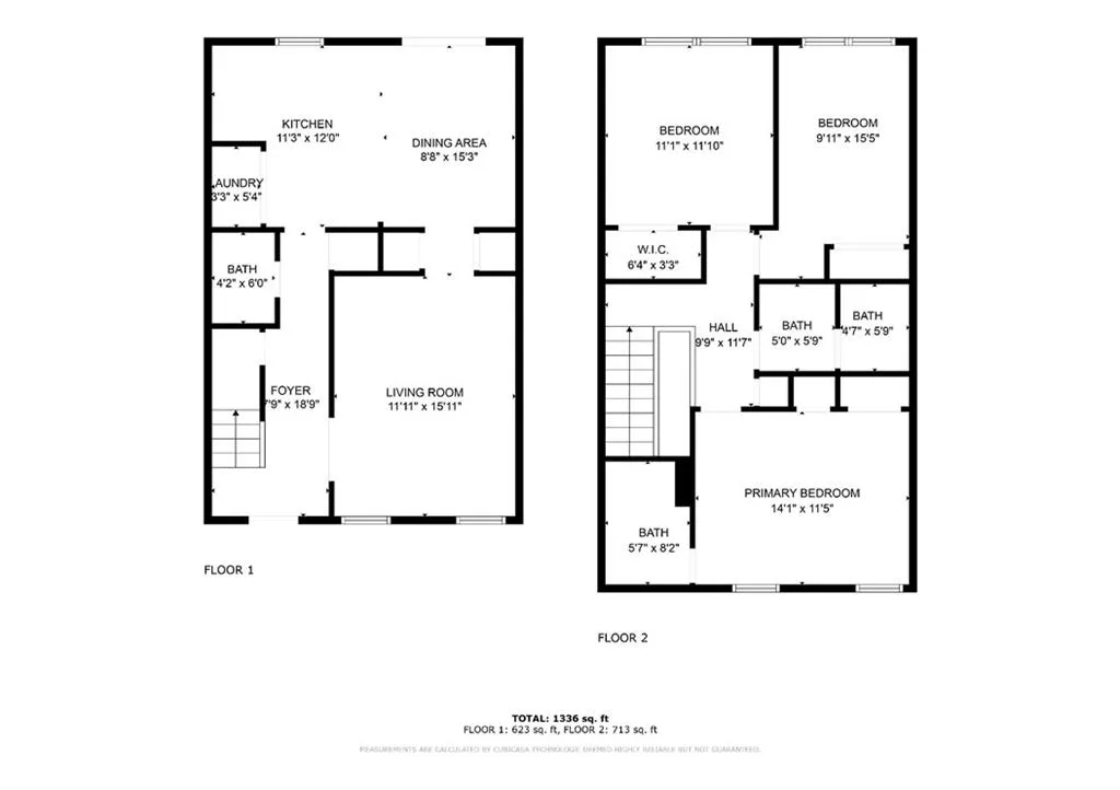 Combo Floor Plan - sq/ft is estimated