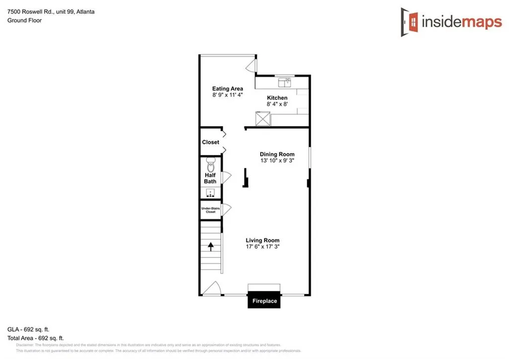 7500 Roswell Road Unit 99, Atlanta, Georgia 30350, 2 Bedrooms Bedrooms, ,2 BathroomsBathrooms,Residential,Sold,7500 Roswell Road Unit 99,6937343