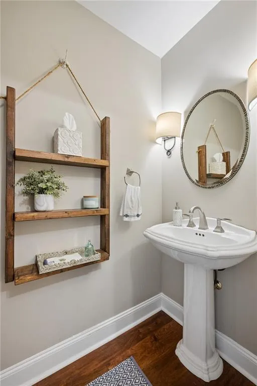 Half bathroom
