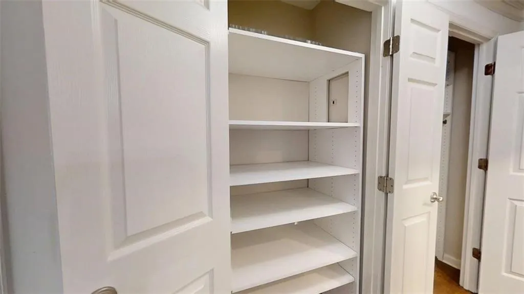 View of closet