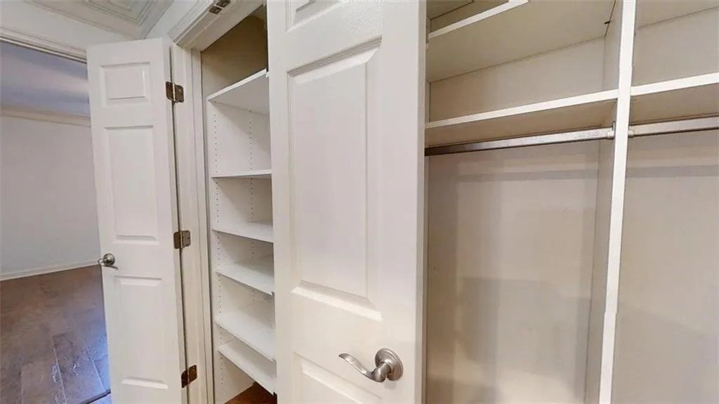 View of closet