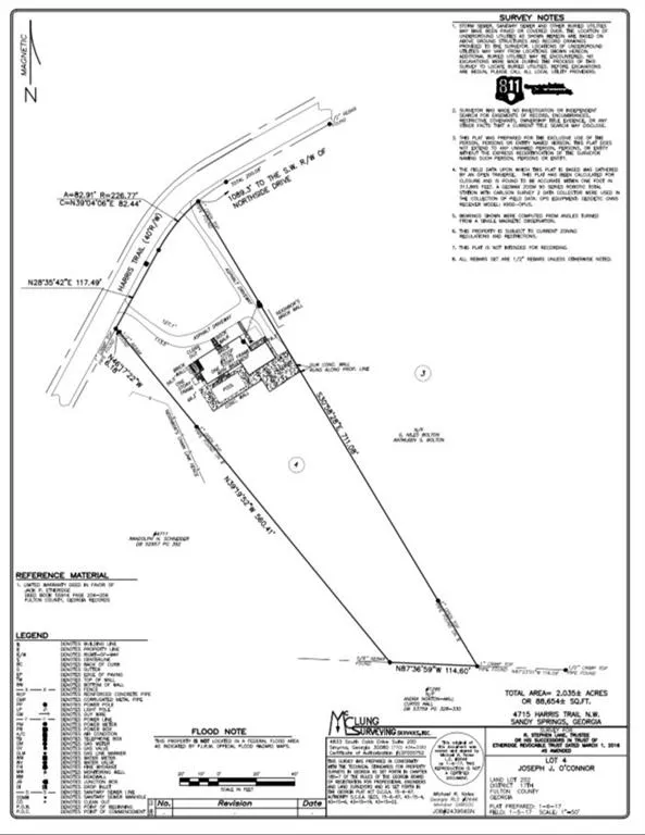 4715 Harris Trail Nw, Atlanta, Georgia 30327, ,Land,Sold,4715 Harris Trail Nw,5822993
