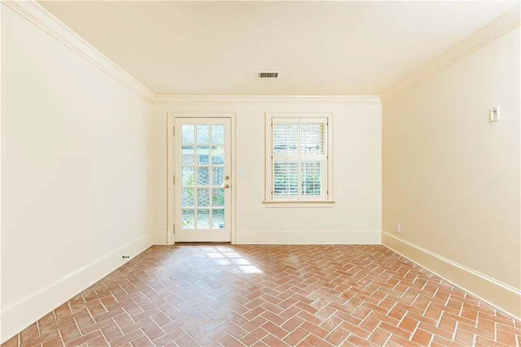 Terrace Level Living area with exterior entrance