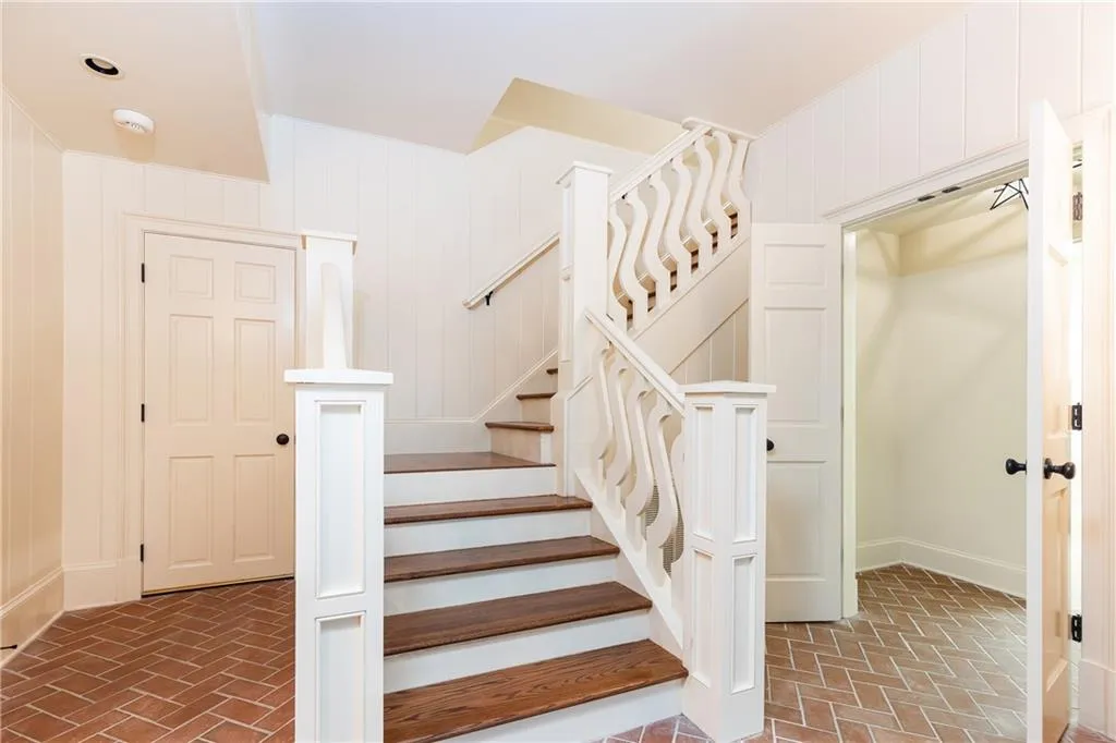 Stairs to Terrace Level