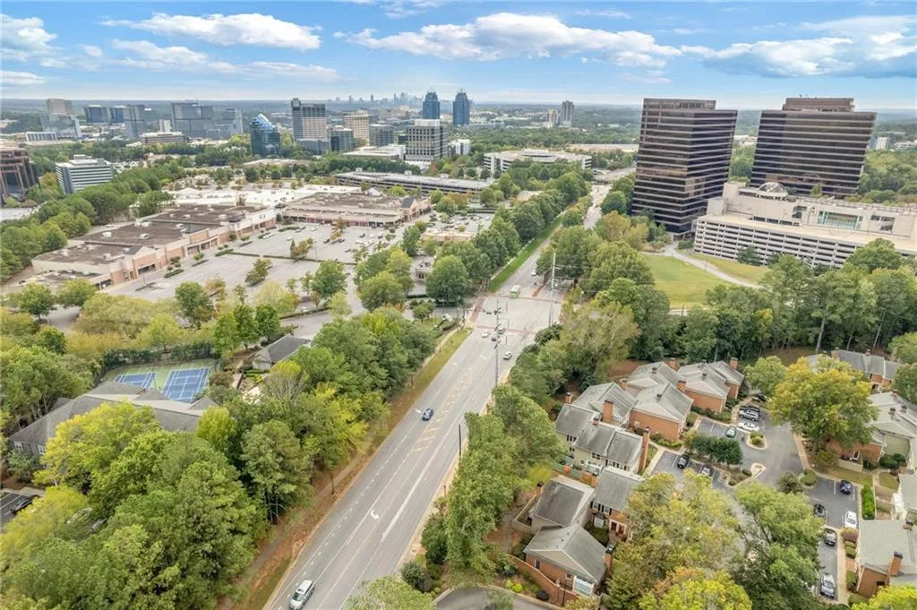 View of property location featuring nearby urban area
