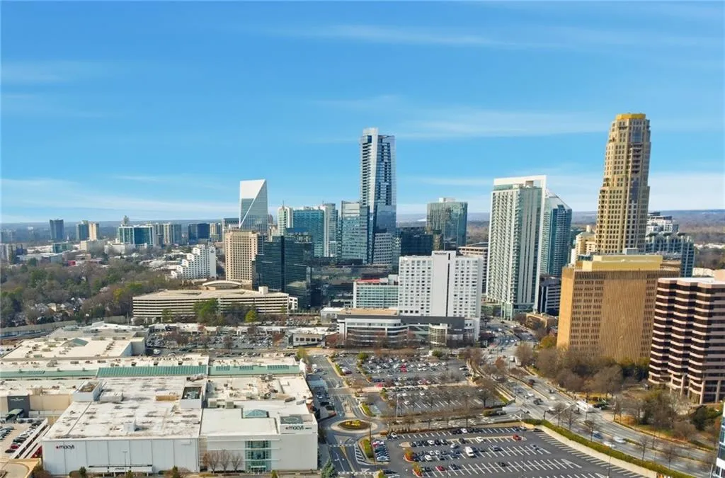 View of city skyline