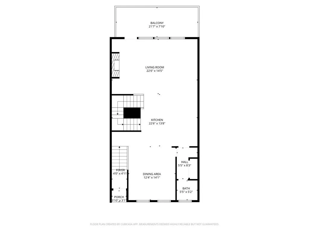 View of floor plan / room layout