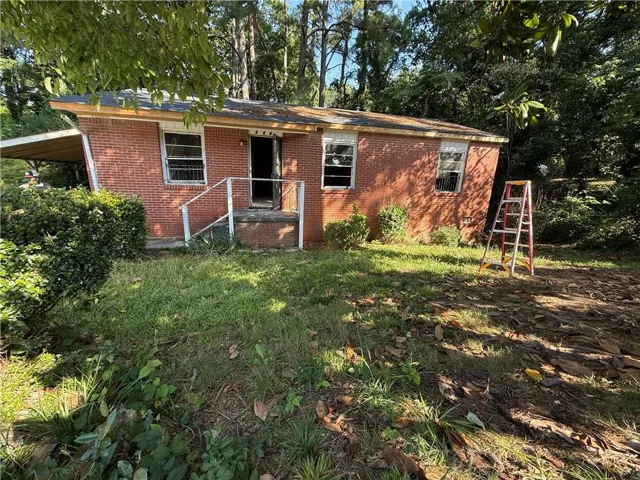 Front look of the house.