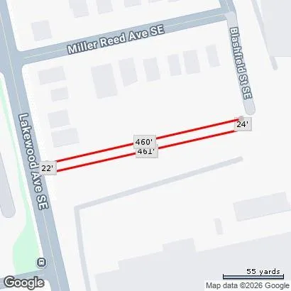 Map / location of property area