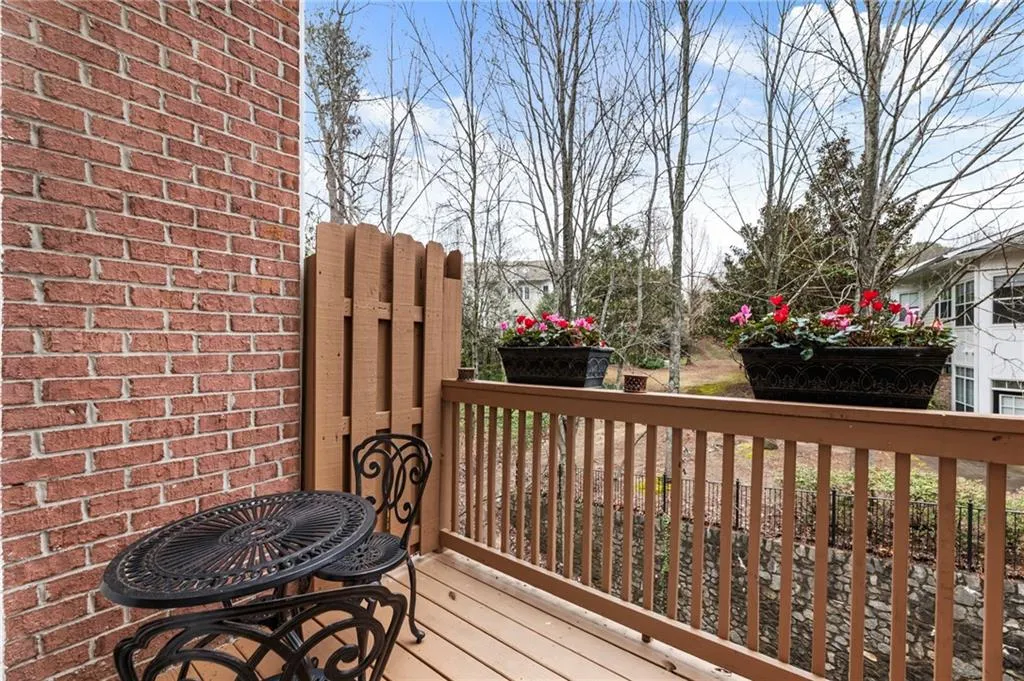 View of deck