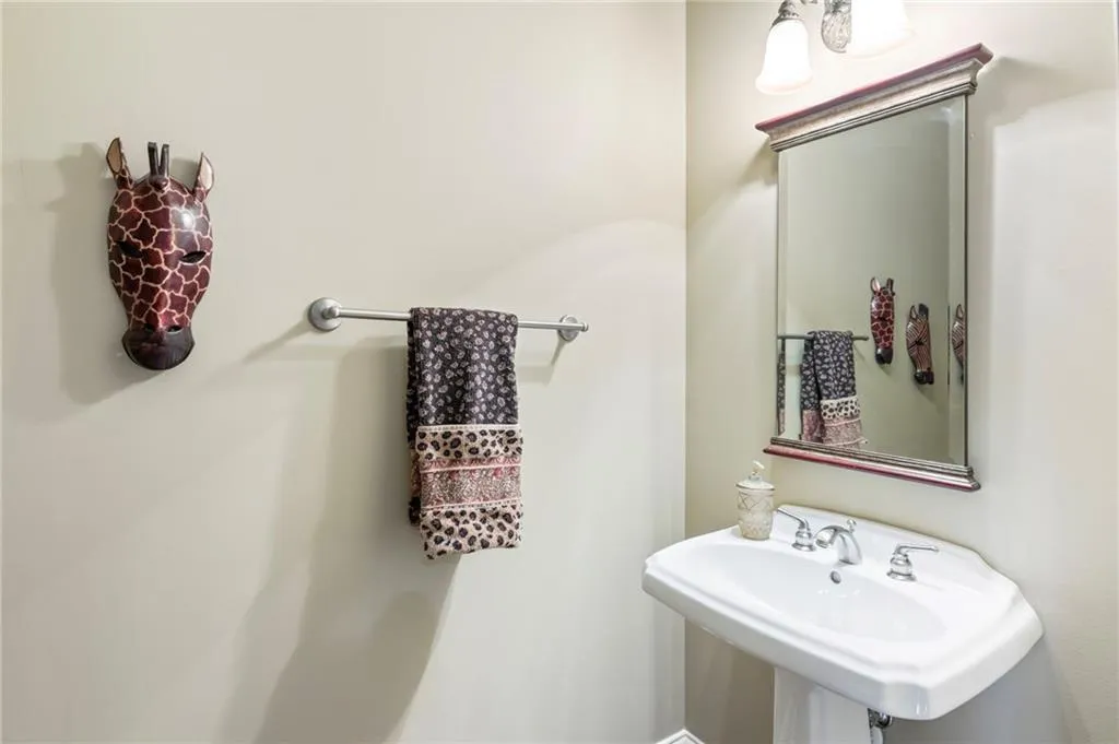 Bathroom with a sink
