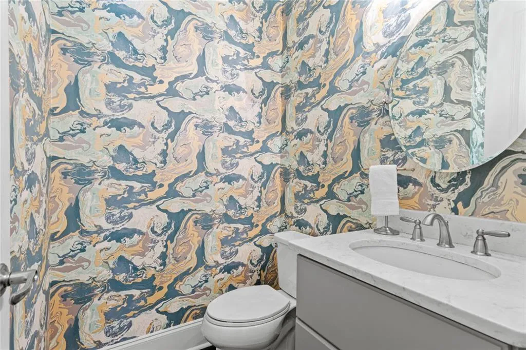 Powder Room on Main Level