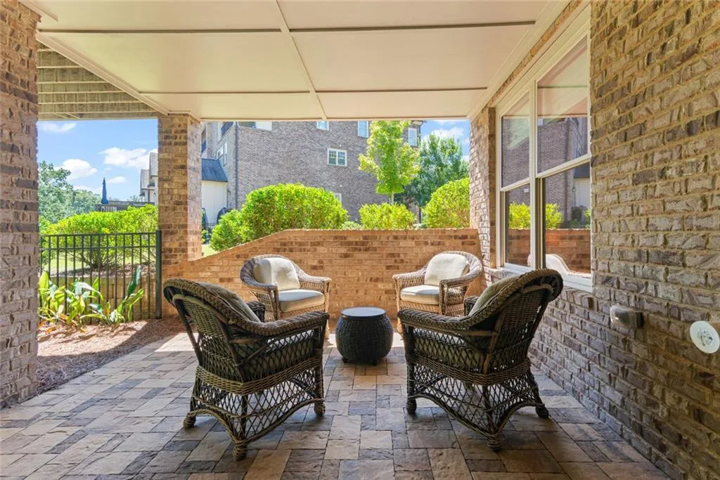 Terrace Level Covered Patio _ one of three out door spaces