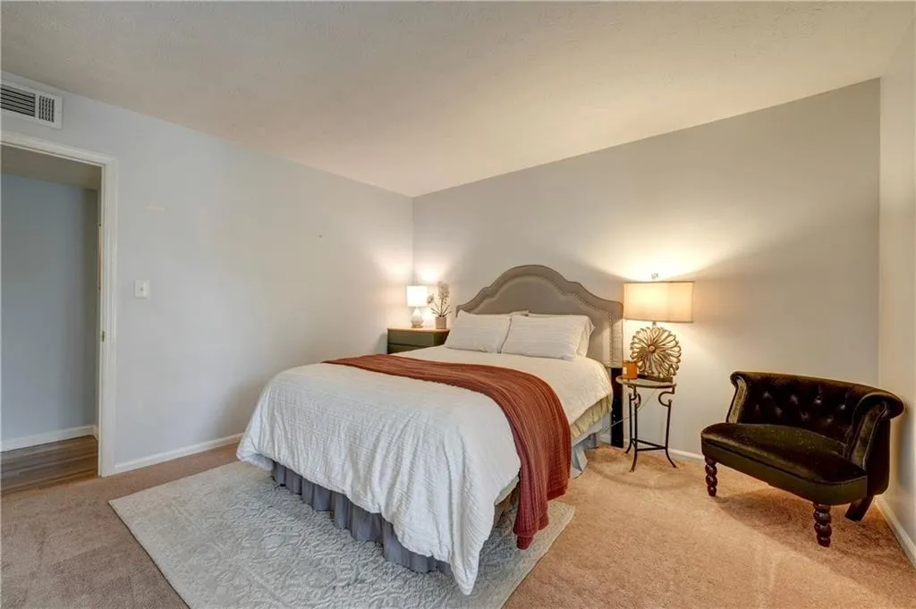 Secondary bedroom with large closet