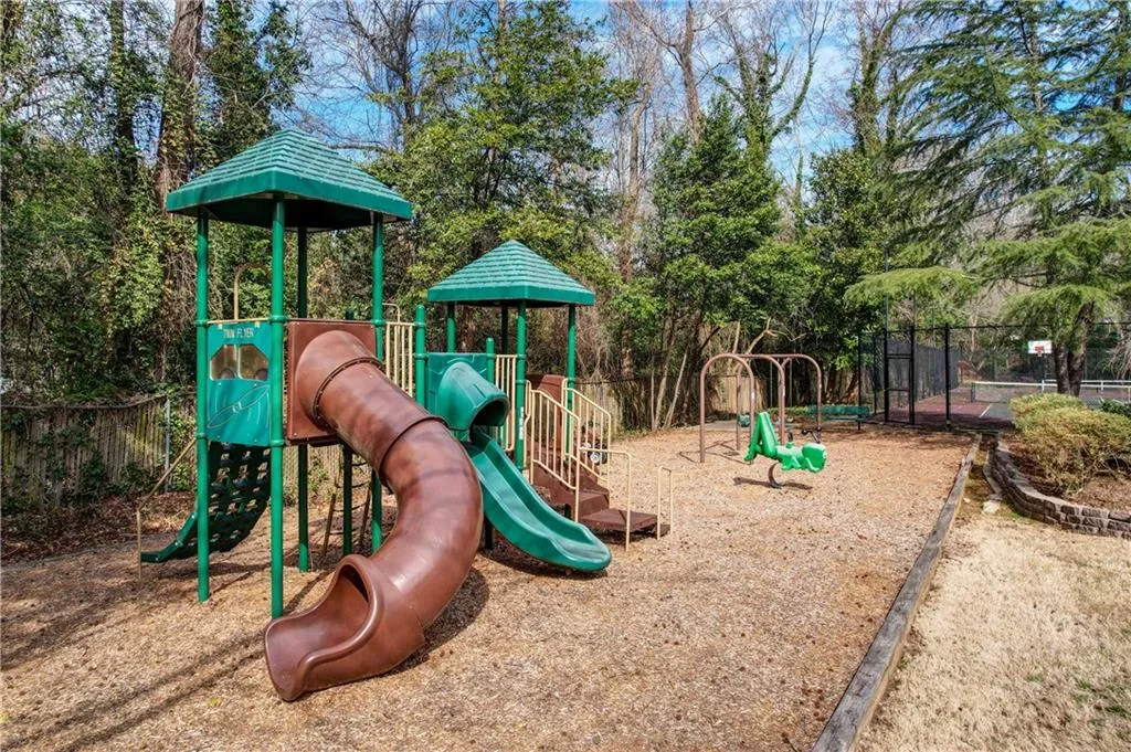 Neighborhood playground and dog park