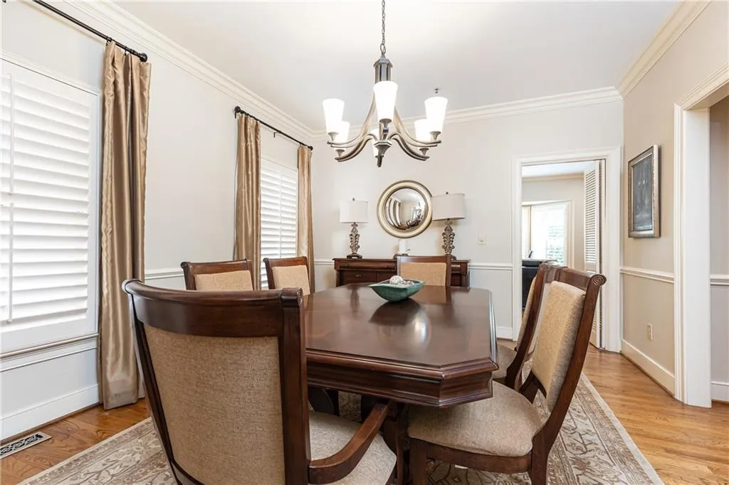 Separate dining room is perfect for entertaining!