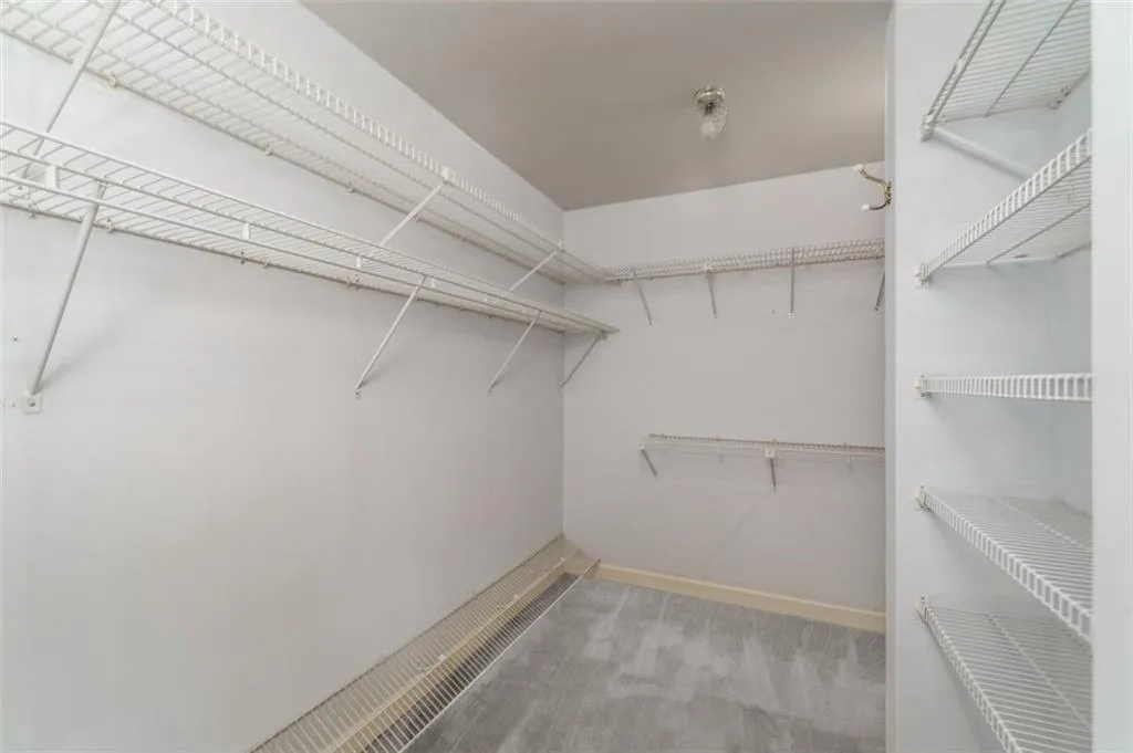 This is just HALF of the primary bedroom's closet! This is just HALF of the primary bedroom's closet!