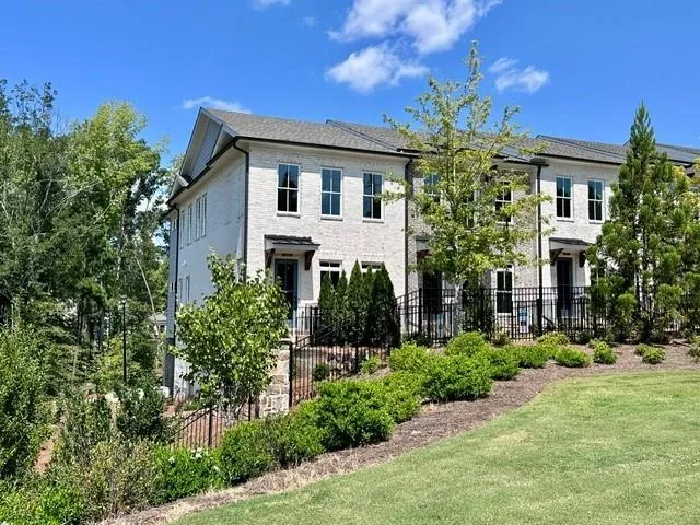 Award Winning Ward's Crossing in the heart of Johns Creek - BENTON IV - END UNIT - MOVE-IN READY - PRIVATE WOODED VIEW FORM BACK AND SIDE OF THE HOME