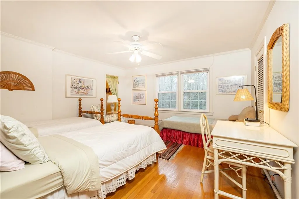 Guest bedroom on upper level