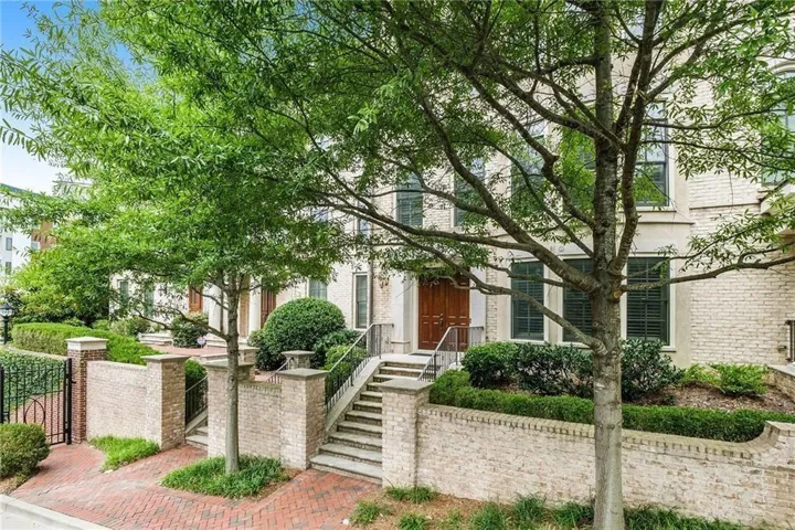 Brick exterior with multiple windows