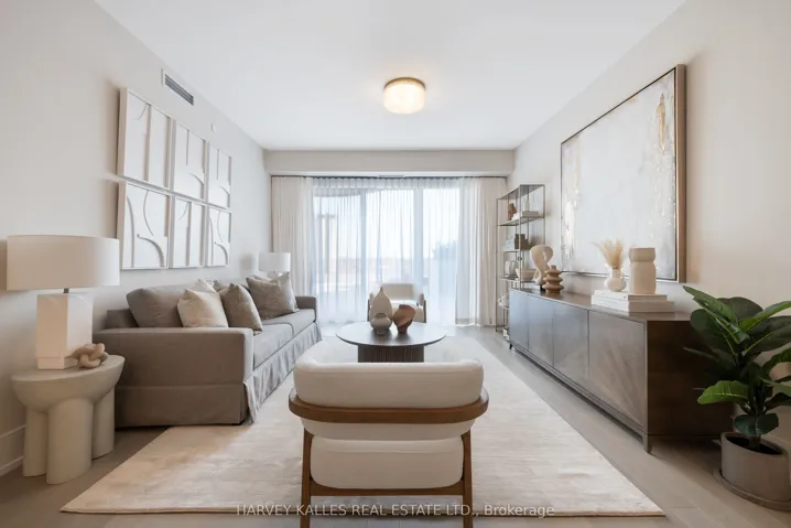 living room with walk out terrace