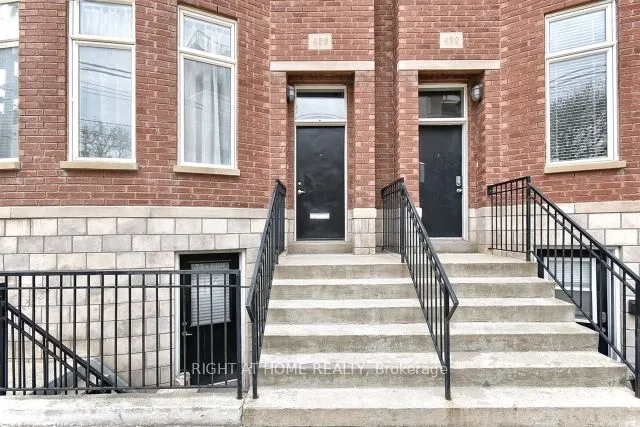 Front Entrance.Separate door below for basement.