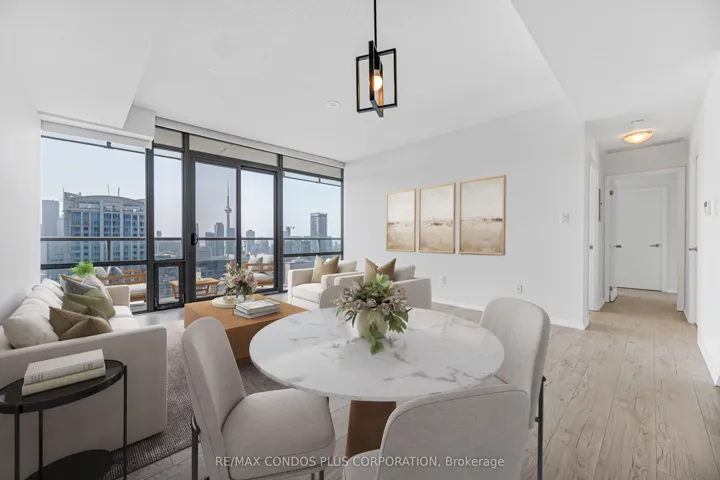 Virtually Staged Living Room