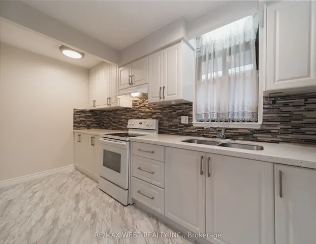 Large kitchen with window