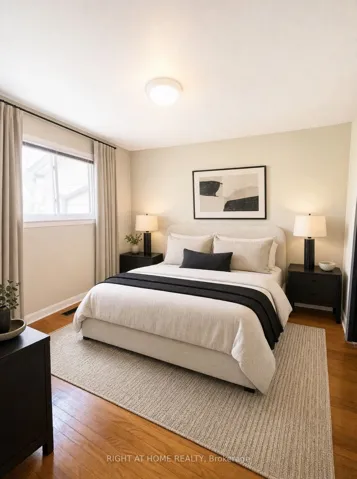 2d bedroom, virtually staged