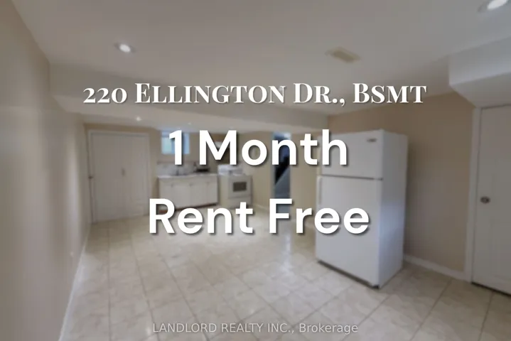 220 Ellington Drive Bsmt, Toronto E04, ON M1R 3Y4