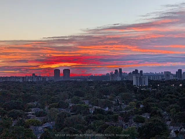Actual sunset view from balcony