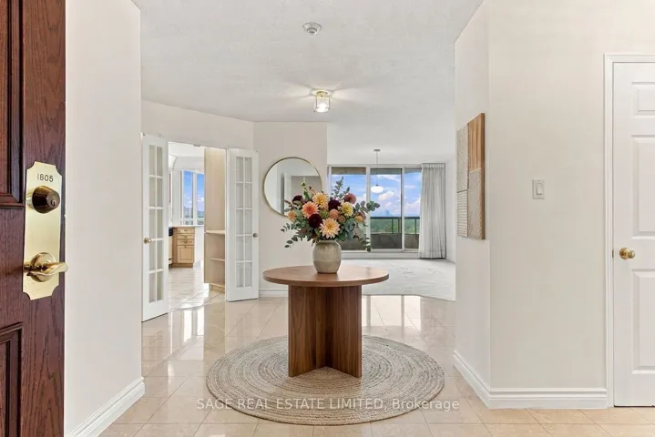 Foyer - virtually staged