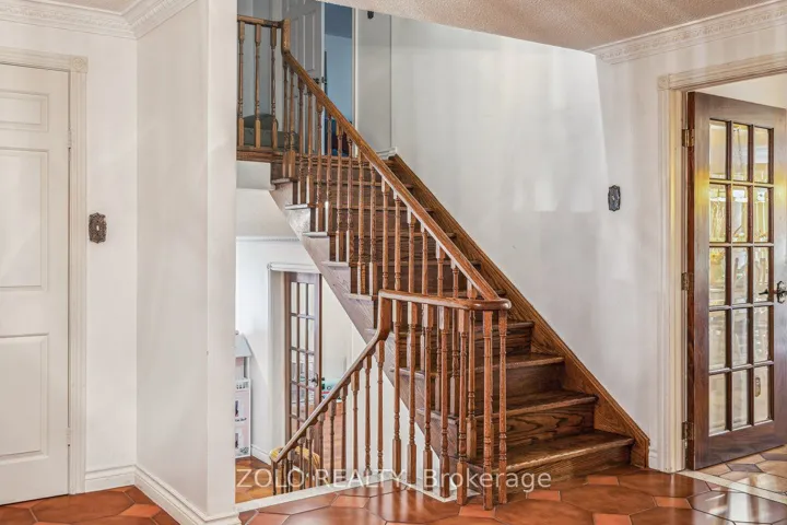 Stairs to second floor