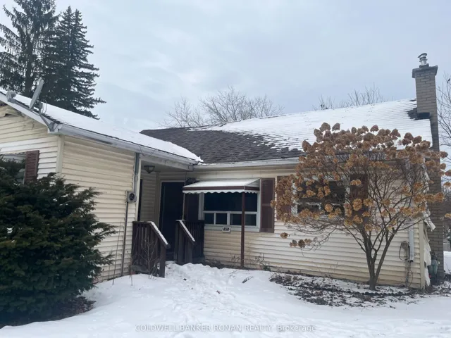 House after fire, damage all to interior & back.