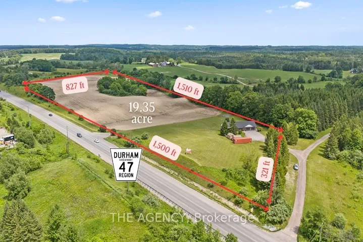 Unique Opportunity! 19.35 ac w/ 1500 ft frontage