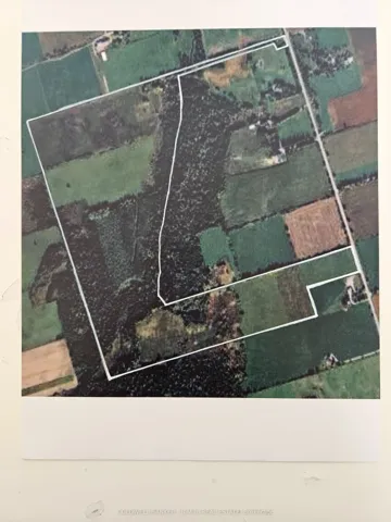 Aerial view of property outline